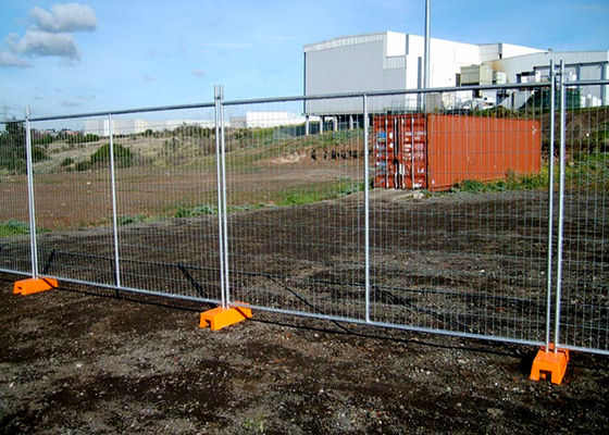 Hot Dipped Galvanised Outdoor Temp Fence Panels For 3mm / 4mm Wire Dia