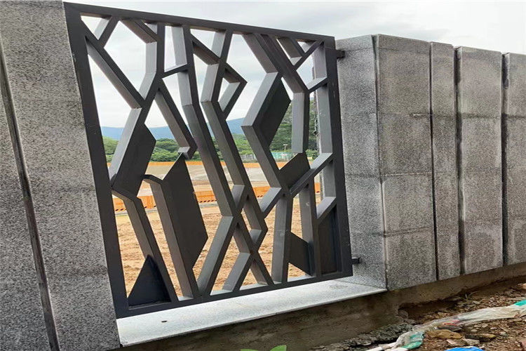 Tubular Steel Fence Aluminium Wrought Iron Fence Panels As Your Requires